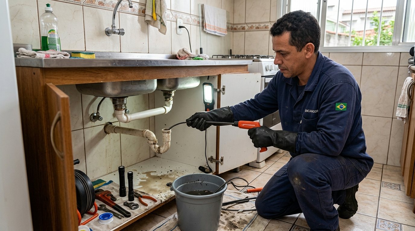 Reforma hidráulica em Serra-ES